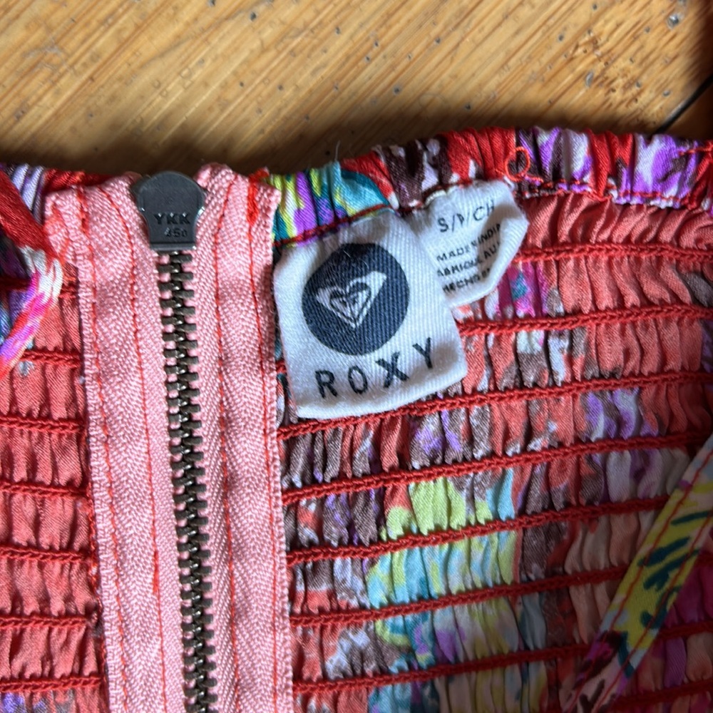 Red Roxy Mini Dress - S - Picture 8 of 10